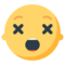 Astonished Face emoji on Mozilla